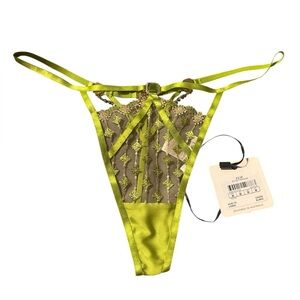Honey Birdette Eliz String Chartreuse